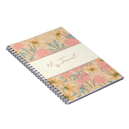 Carnet du journal floral (Côté Droit)