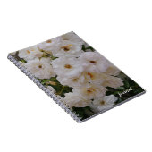 Carnet du Journal Floral des Roses Blanches (Côté Droit)