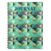 Carnet du Journal Geo Style en forme d'Aqua (Devant)