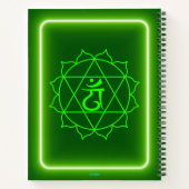 Carnet du journal Heart Chakra (Dos)