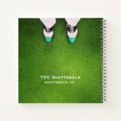 Carnet du journal mémoire de golf personnel (Dos)