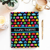 Carnet du journal nerd Gamer Monster