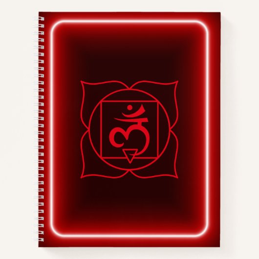 Carnet du journal Root Chakra (Devant)