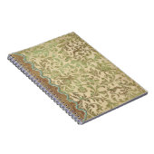 Carnet du journal vintage de défilement spirale Ve (Côté Droit)