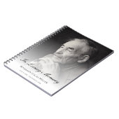 Carnet du livre d'or commémoratif ou funéraire (Côté gauche)