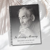 Carnet du livre d'or commémoratif ou funéraire