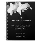 Carnet du livre d'or commémoratif ou funéraire Flo (Devant)