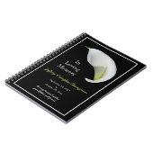 Carnet du livre d'or commémoratif ou funéraire - L (Côté gauche)