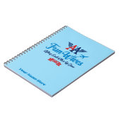 CARNET du logo d'une femme amusante (Côté gauche)