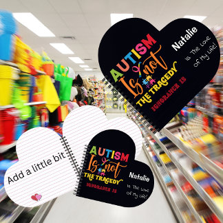 Carnet du mois d'acceptation de l'autisme personna