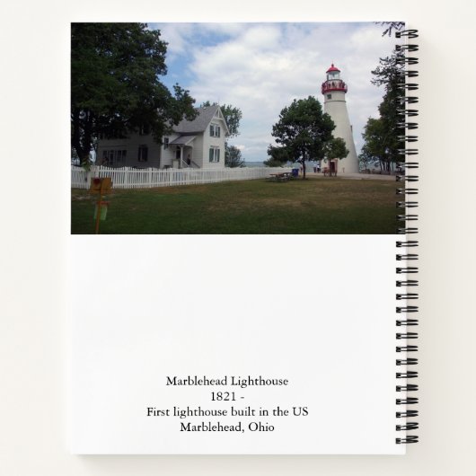 Carnet du phare de Marblehead (Dos)