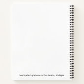 Carnet du phare de Port Sanilac (Dos)