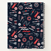 Carnet du planificateur de couture personnalisé (Dos)