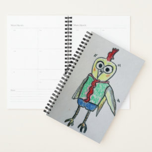 Carnet du planificateur de poulet