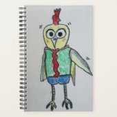 Carnet du planificateur de poulet (Devant)