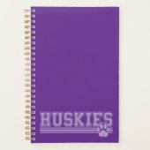 Carnet du planificateur Huskies (Devant)