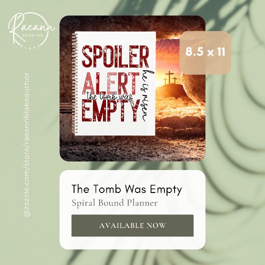 Carnet du planificateur religieux "Il est ressusci