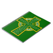 Carnet "du plastron de St Patrick" (Côté gauche)