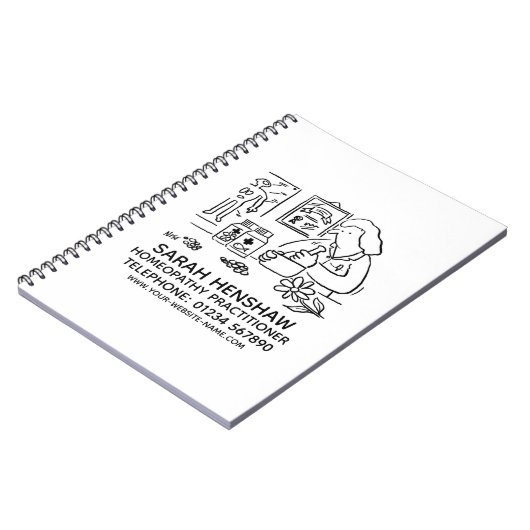 Carnet du praticien de l'homéopathie homéopathique (Côté gauche)