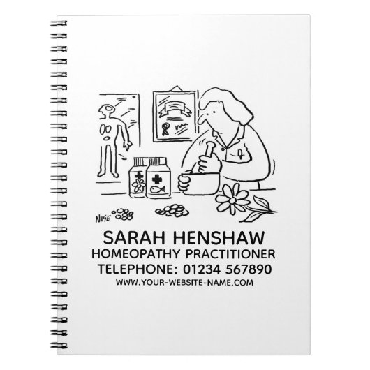 Carnet du praticien de l'homéopathie homéopathique (Devant)