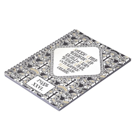 Carnet du programme Concert de Bilibin (Côté gauche)