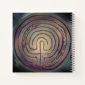 Carnet du symbole Labyrinthe (Dos)