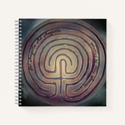 Carnet du symbole Labyrinthe (Devant)