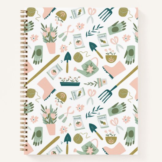 Carnet du temps du jardin (Devant)