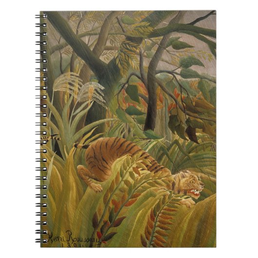 Carnet du tigre de Rousseau (Devant)