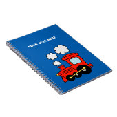 Carnet du train Choo choo | fournitures scolaires  (Côté Droit)