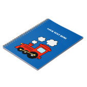 Carnet du train Choo choo | fournitures scolaires  (Côté gauche)