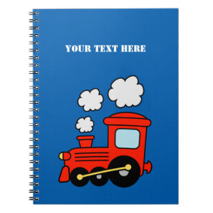 Carnet du train Choo choo   fournitures scolaires 