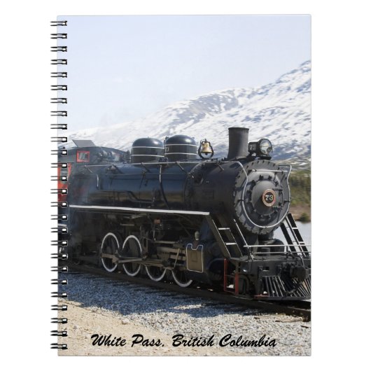 Carnet du train White Pass (Devant)