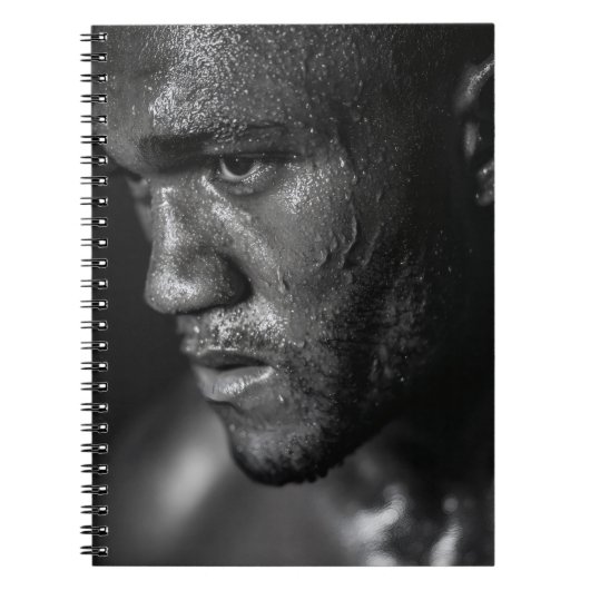 Carnet du visage déterminé par le cri de sueur (Devant)