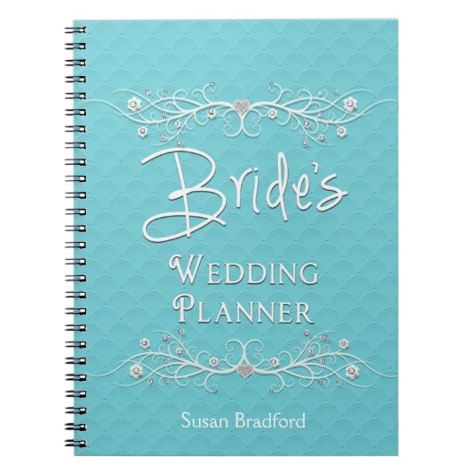 CARNET DU WEDDING PLANNER DE LA JEUNE MARIÉE - (Devant)