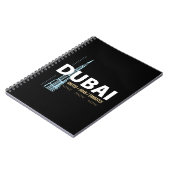 Carnet Dubaï Émirats arabes unis Conception de la skyline (Côté gauche)