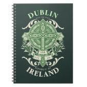 Carnet Dublin Irlande Croix Celtique Irlandaise (Devant)