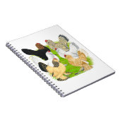 Carnet D'Uccles Six Hens (Côté Droit)