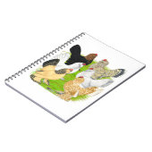 Carnet D'Uccles Six Hens (Côté gauche)