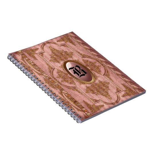 Carnet Duchesse Marta Victorian Monogram (Côté Droit)