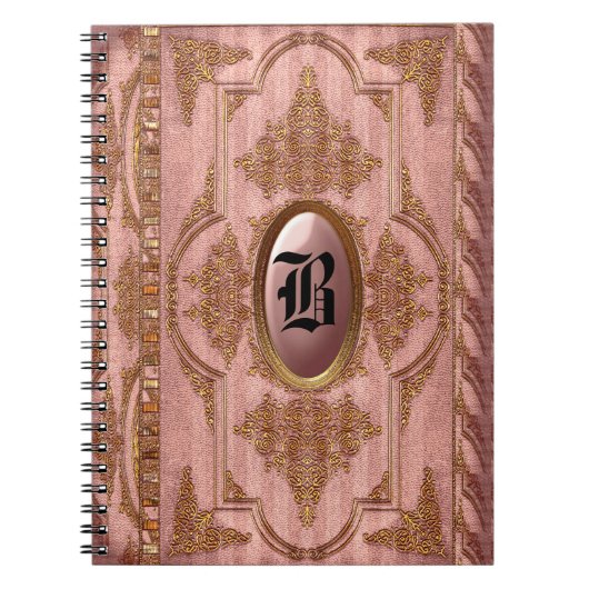 Carnet Duchesse Marta Victorian Monogram (Devant)