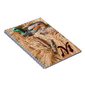 Carnet Duck Call Mallard Drag Monogramme Note initiale Li (Côté Droit)