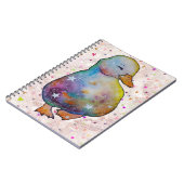 Carnet Duck named Rainbow (Côté gauche)