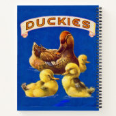 Carnet Duckies des années 1930 (Dos)