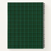 Carnet Duncan Tartan Monogramme D (Dos)