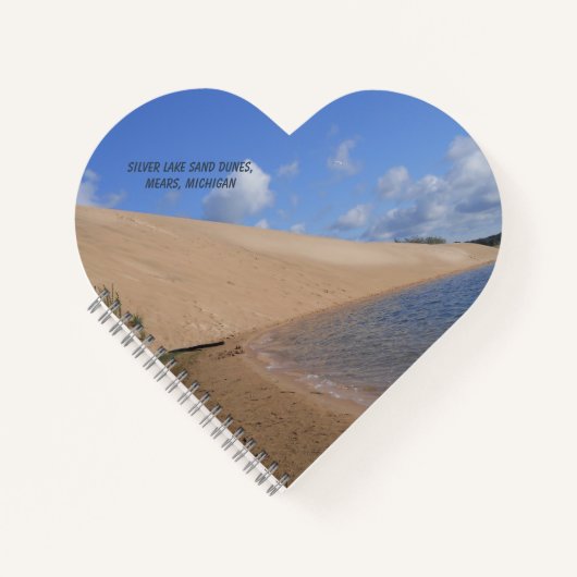 Carnet Dunes de sable du lac Silver, Mears, Michigan (Devant)