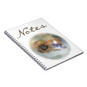 Carnet Duo de Pékinois Doux (Côté Droit)