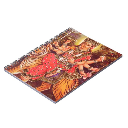 CARNET DURGA ET LE TIGRE (Côté gauche)