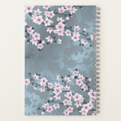 Carnet Dusky Rose Dusty Blue Cherry Blossom Année (Verso)