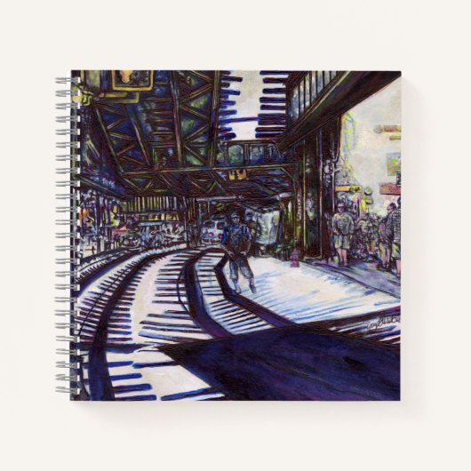 Carnet Dusting the Piano (Devant)